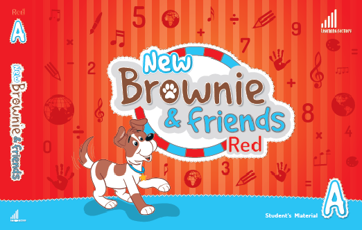 NEW BROWNIE E FRIENDS RED -EDIFY 5 ANOS